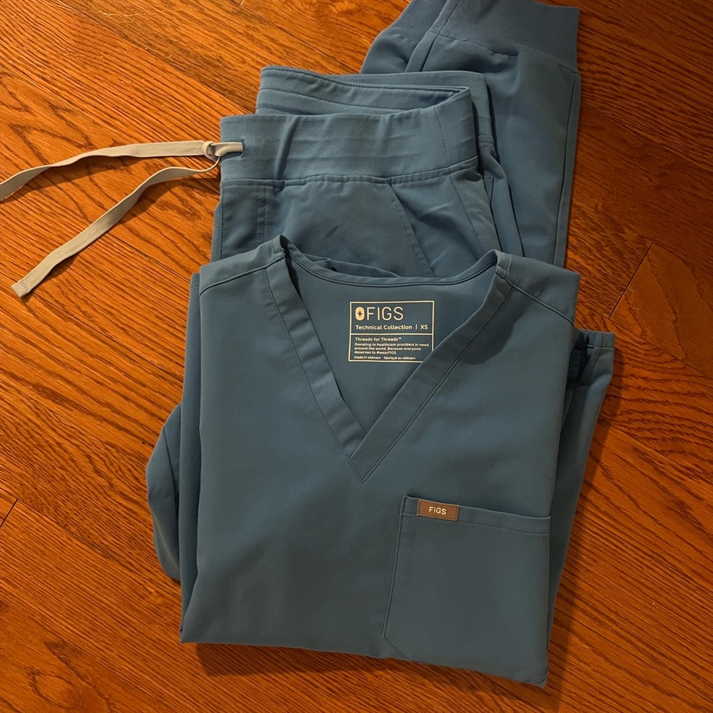 Figs Capri Blue Set